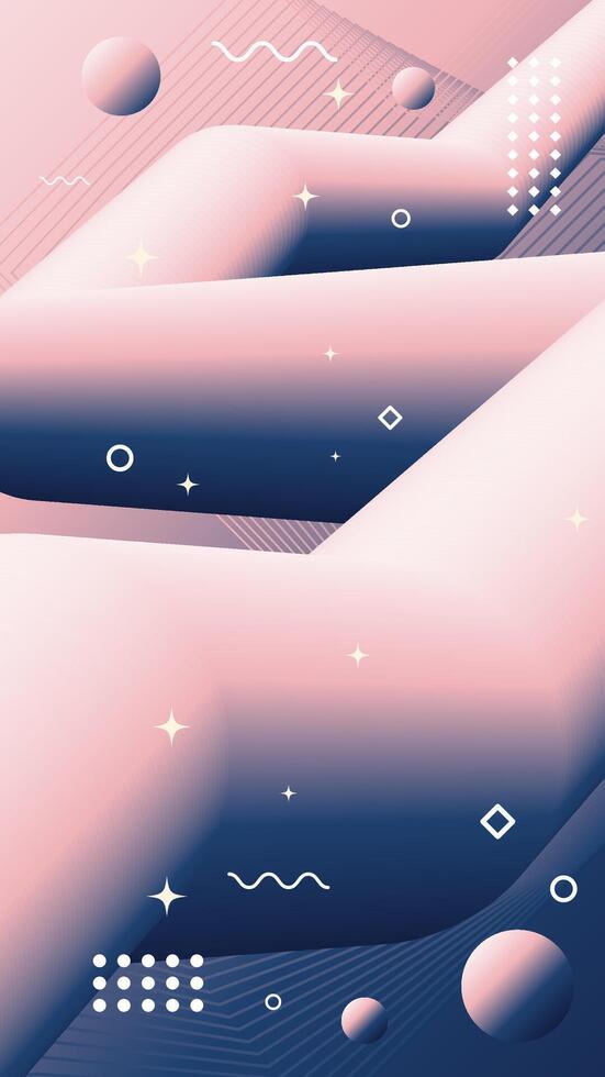 Abstract blue wave background of wedding color palette. Flowing element trend design. Magazine, leaflet, billboard, sale, banner, flyer, background. Eps 10 vector
