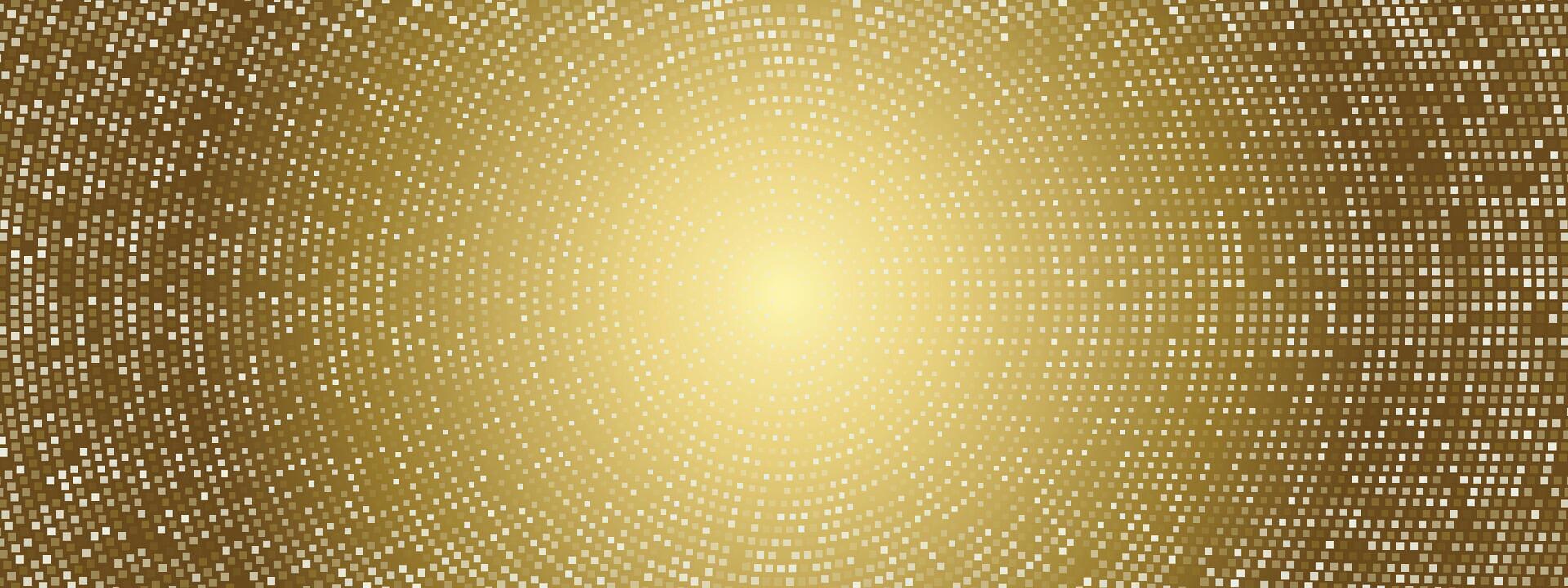 Rectangular shiny, sparkling gold sequin party background. Simple pattern for nightclub or disco. Yellow luxury wallpaper, backdrop for disco. illustration vector