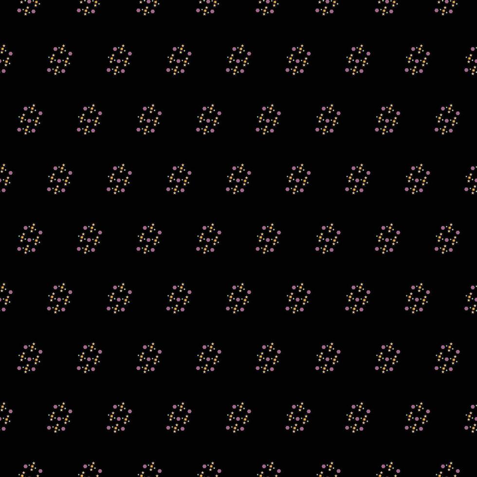 Unique Geometric Print for Fabric vector