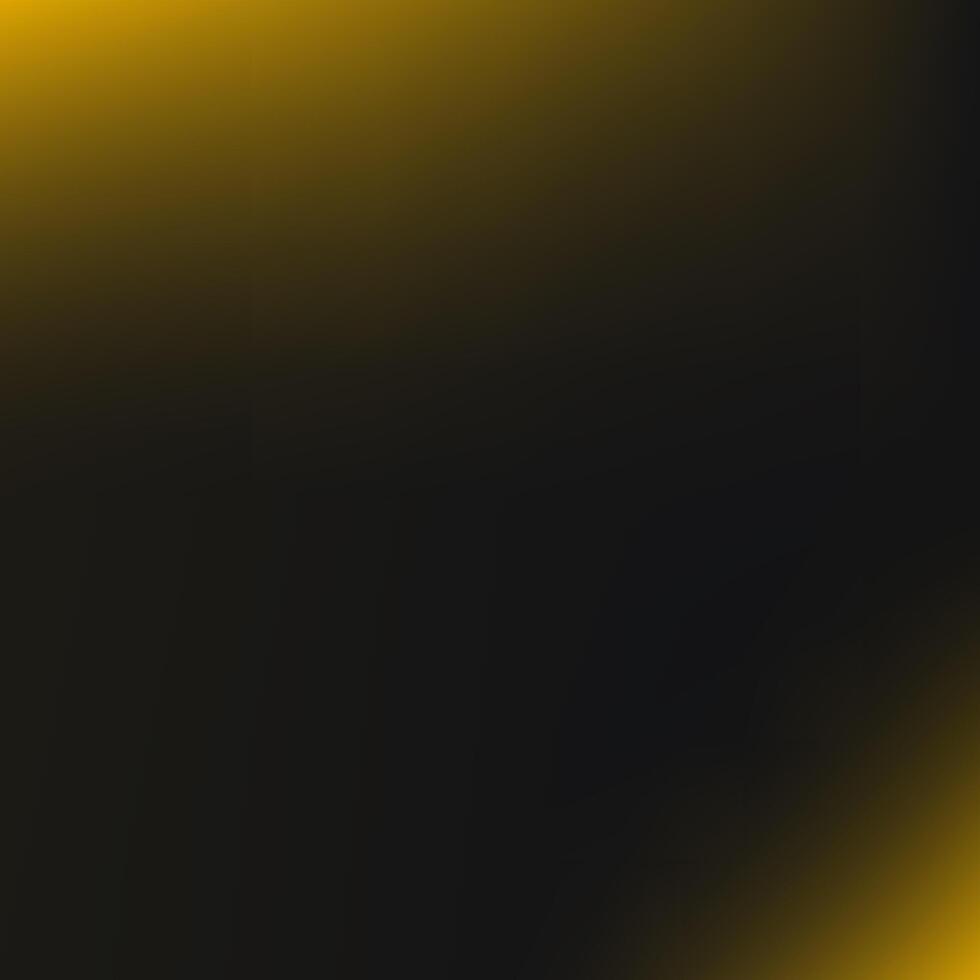 Black and yellow gradient color abstract background. Wallpaper design vector