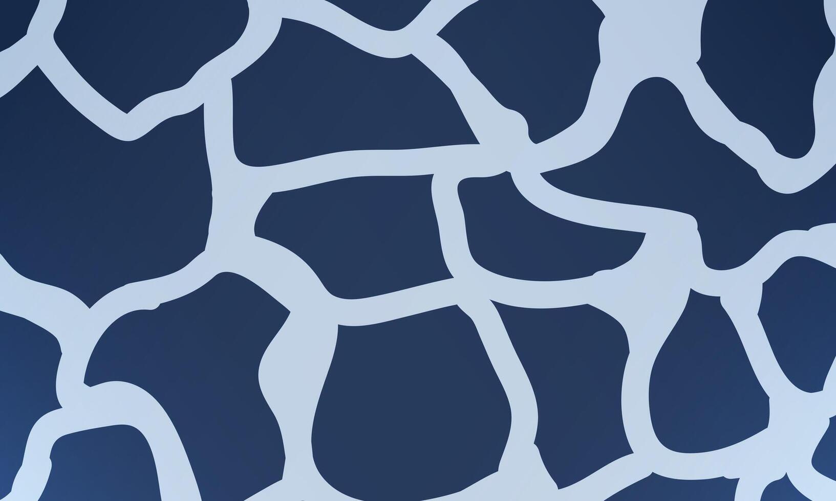 Dark blue gravel and pebble mosaic stone pattern with paving texture. artistic surface. vector