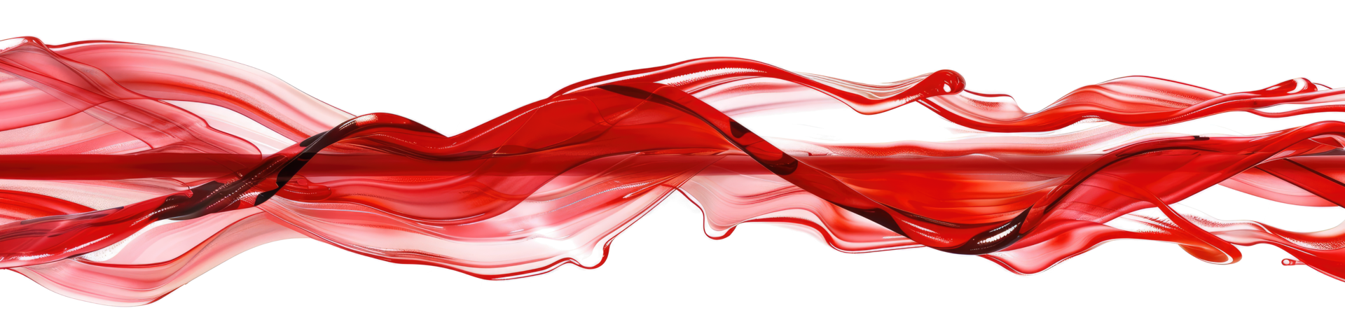 A red wave of paint is moving across the screen png