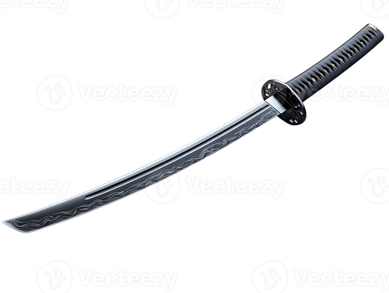 Katana Sword, A Masterpiece with Transparent Background png
