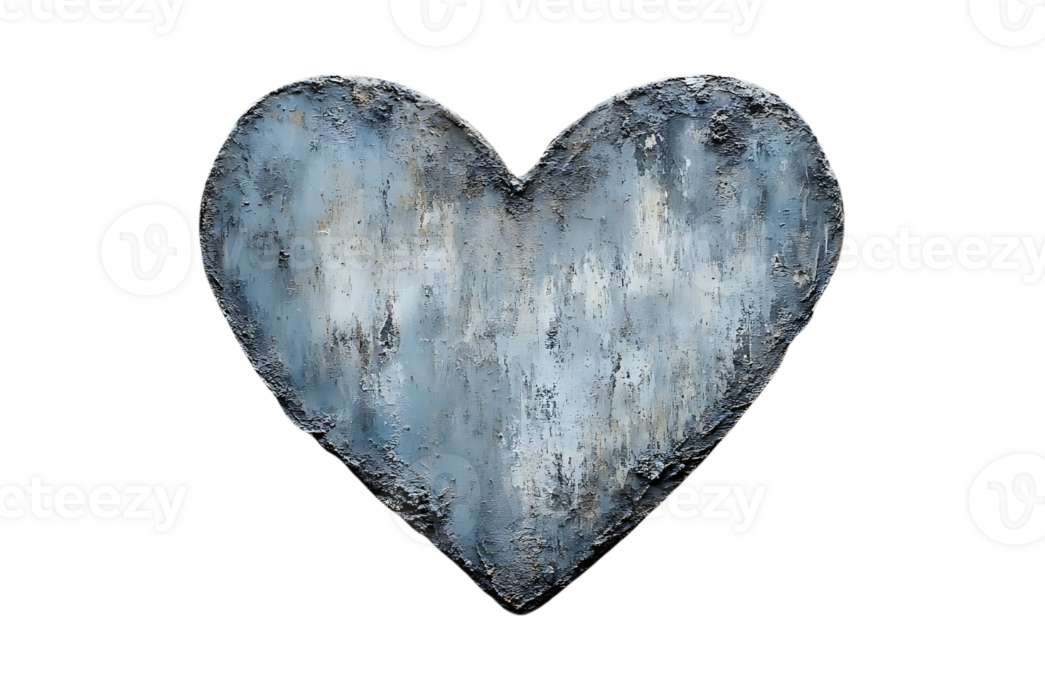 Create Textured Heart, Background Transparent, Design Elements png
