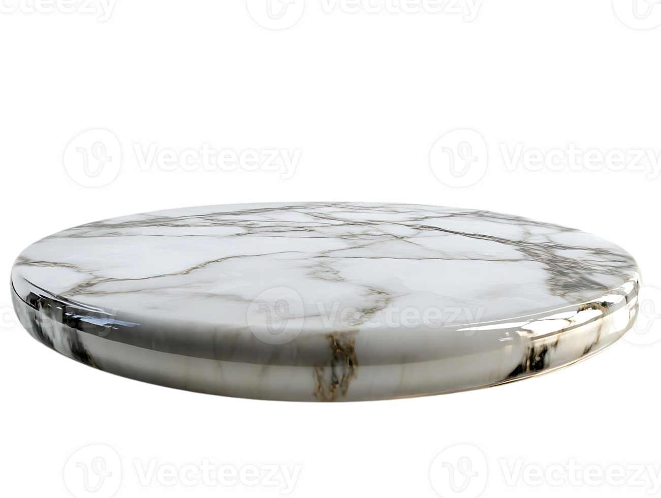 Create Marble Display Stand with Transparent Background png