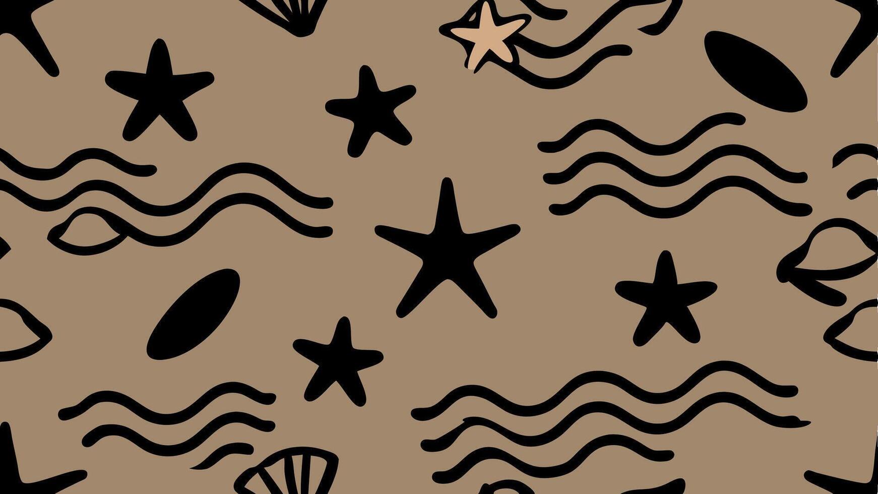 Delicate Seamless Pattern Design with Elegant and Stylish Abstract Elements for Modern and Decorative vector