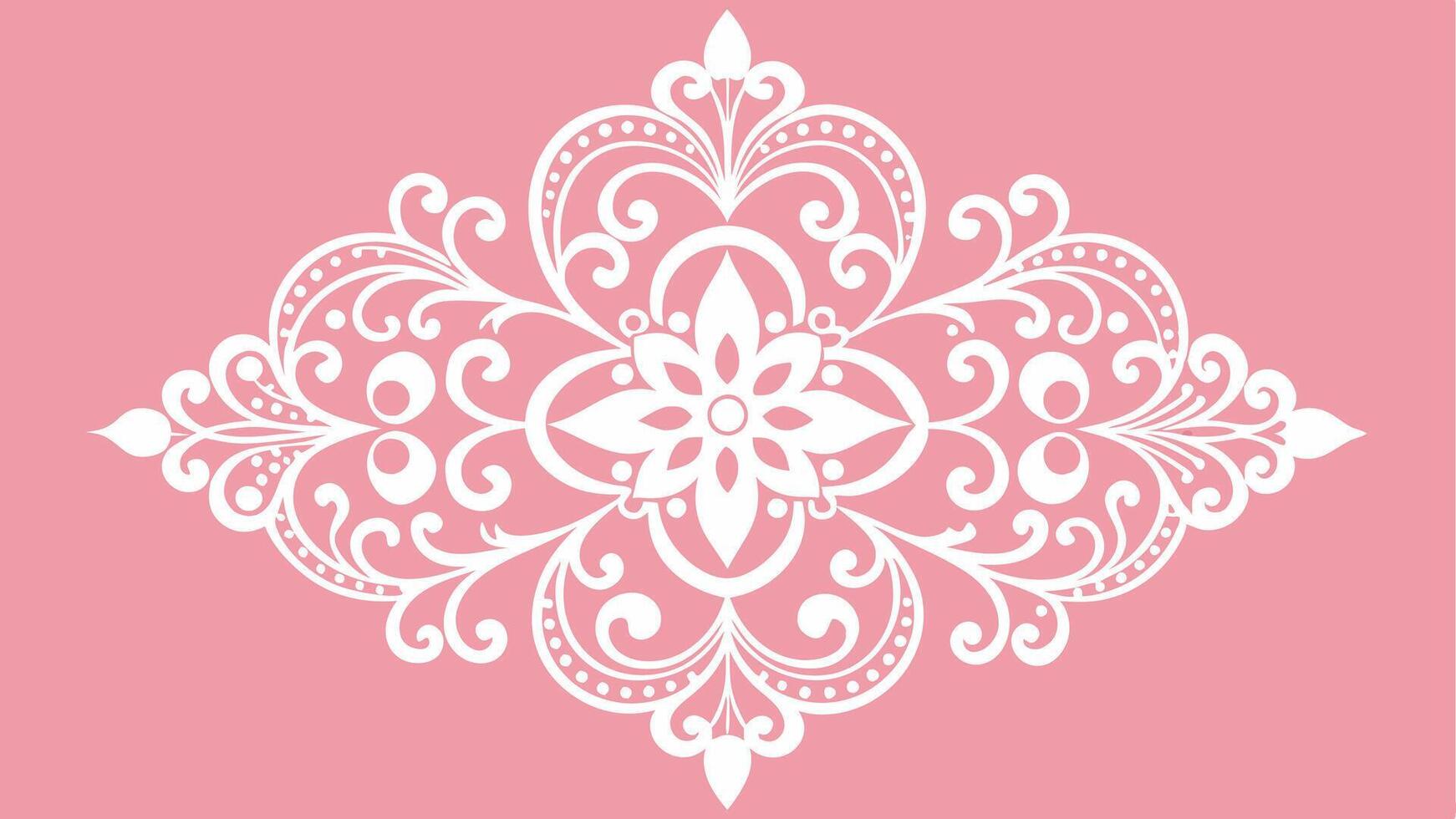 Intricate Lace Inspired Seamless Background with Ornamental Element for Fashion Home Decor vector