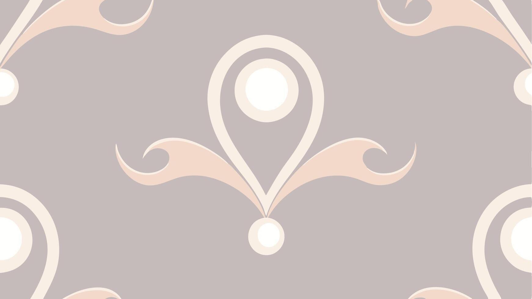 Pearl Adorned Seamless Pattern Design Luxury Backgrounds and Fashion vector