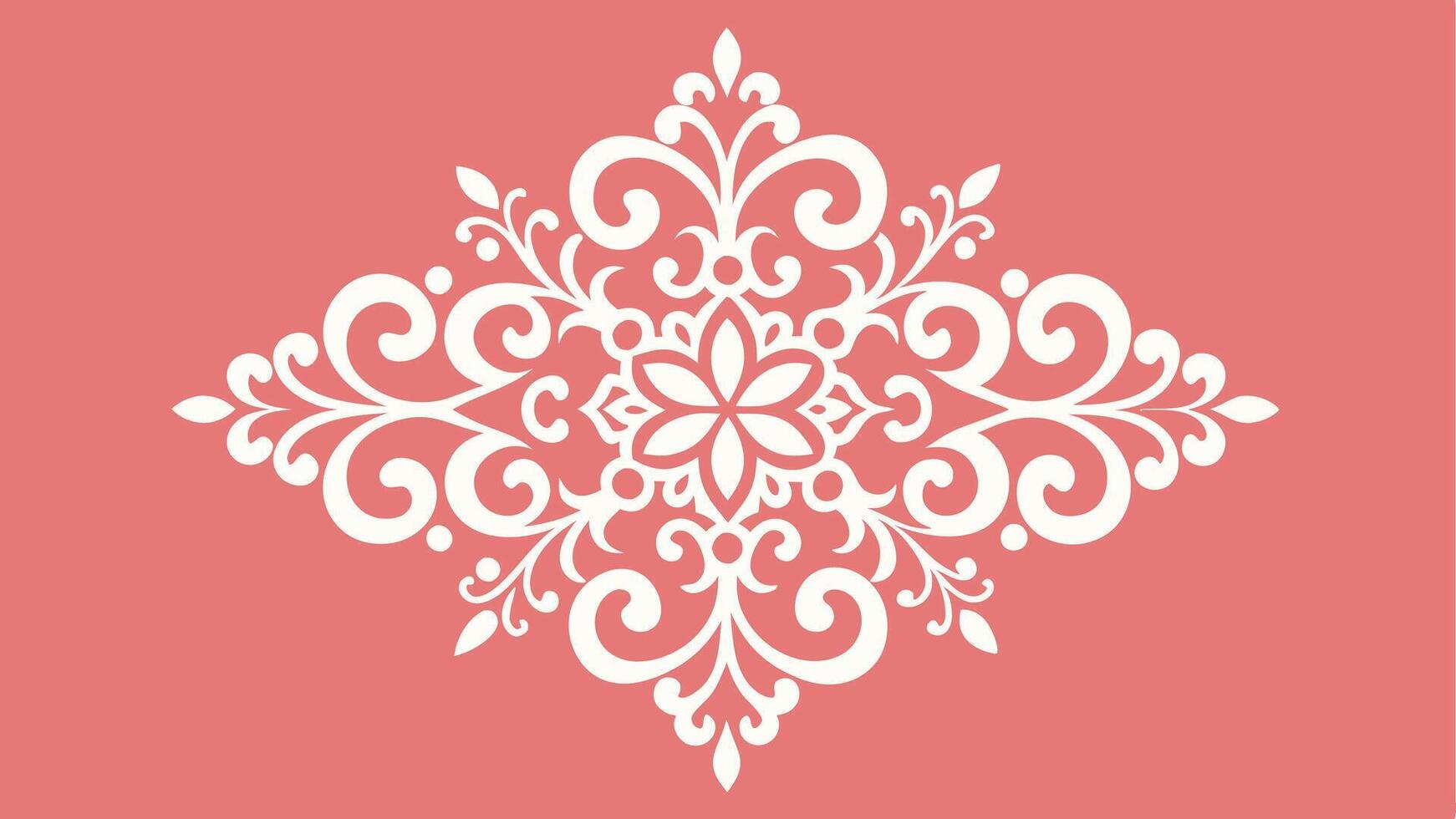 Elegant Seamless Lace Inspired Design with Fine Details for Stylish Patterns Decorative Uses vector