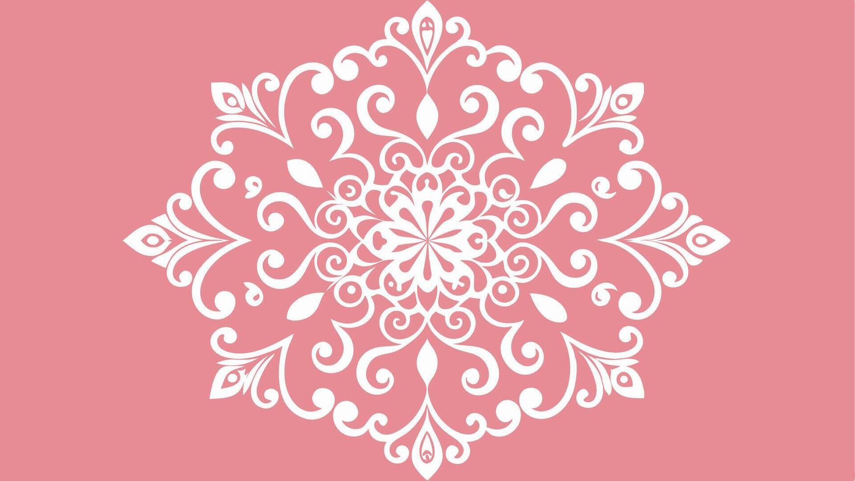 Intricate Lace Inspired Seamless Background with Ornamental Elements Fashion and Home Decor vector