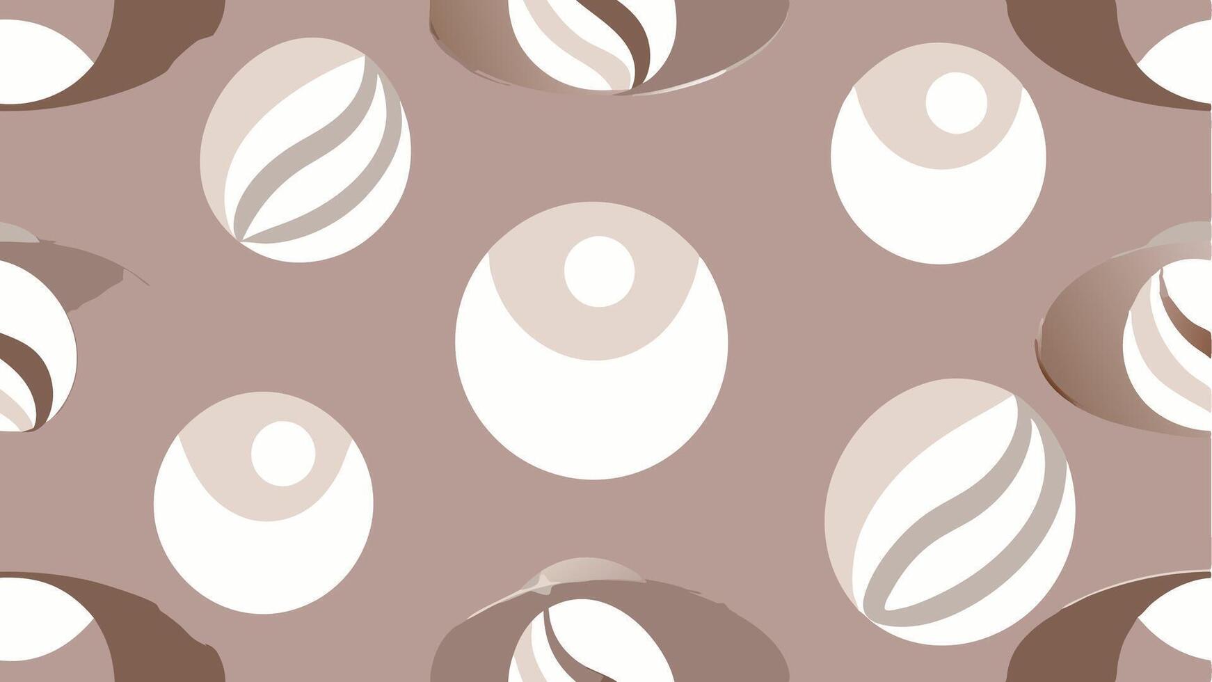 Pearl Adorned Seamless Pattern with Elegant Design for Luxury Fashion vector