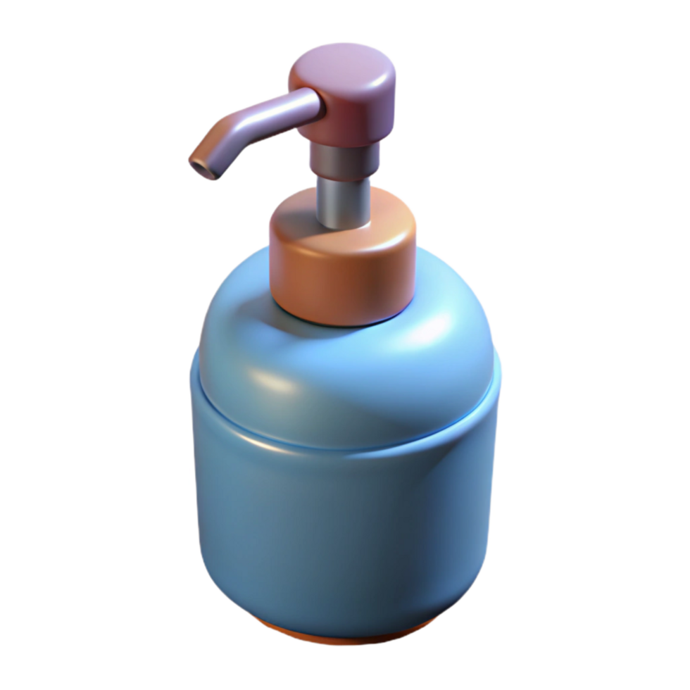 wonderful modern Hand Sanitizer Bottle Pump Top Down View Isolated exclusive png