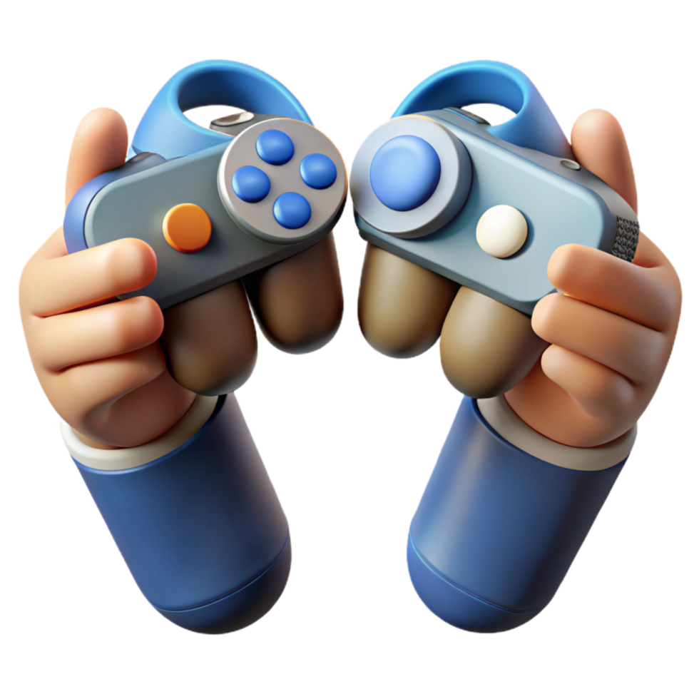 elegant abstract Hands Holding Vr Controllers Cutout Element authentic png