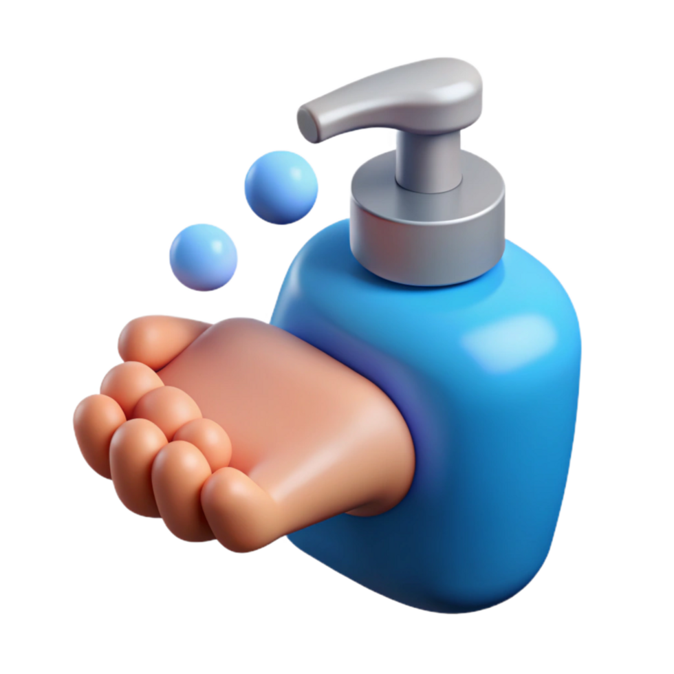 serene classic Hand Washing Icon Simple Design exclusive png