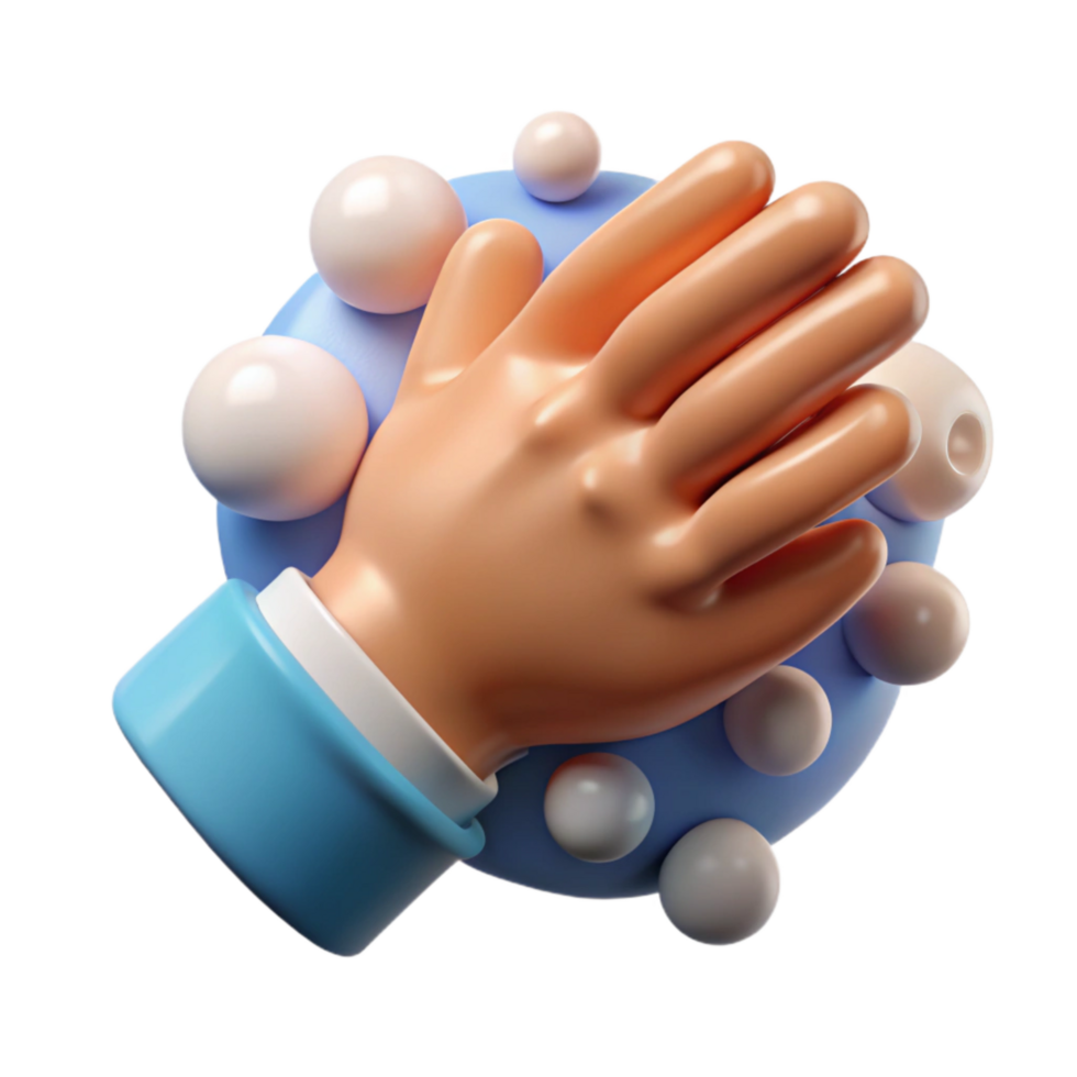 extraordinary minimalist Hand Washing Hygiene Practice Transparent Background genuine png