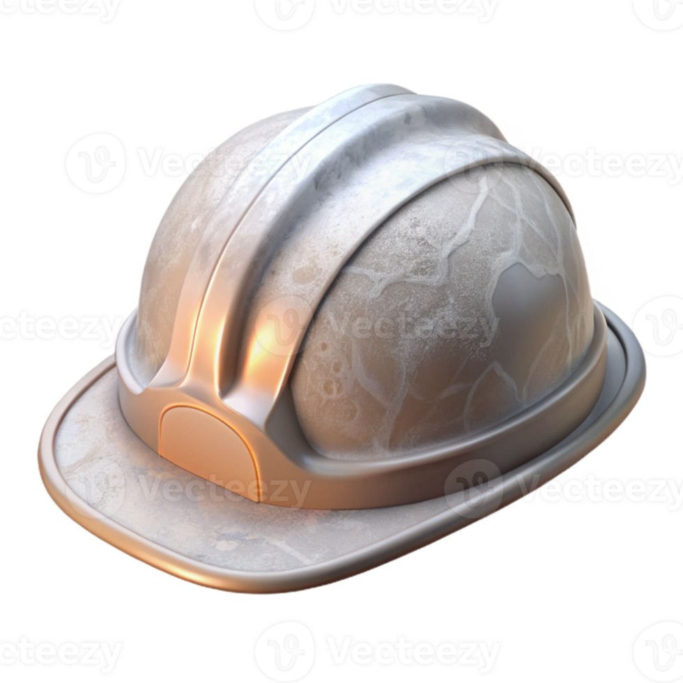 elegant traditional Hard Hat White Isolated on Transparent Background exclusive png