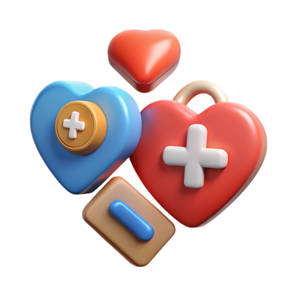 stunning creative Healthcare Icons Set Flat Design Cutout png