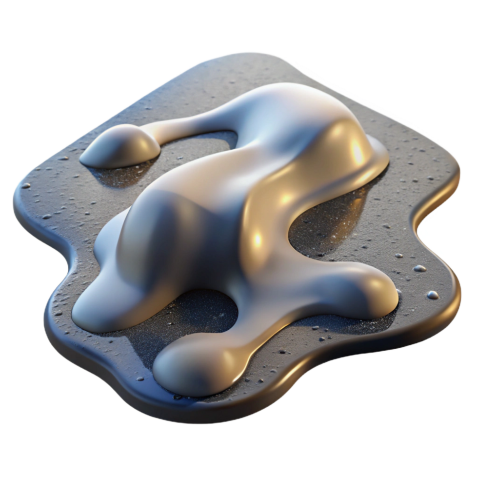 wonderful contemporary Heatwave Asphalt Melting Wavy Transparent Background detailed png