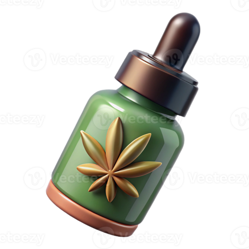 extraordinary abstract Hemp Seed Oil Bottle Dropper Cap original png
