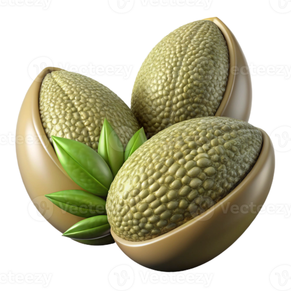 serene artistic Hemp Seed Close Up Detail professional png