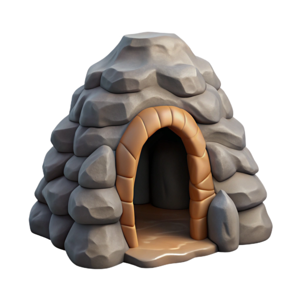 wonderful modern Hidden Cave Entrance Side View original png