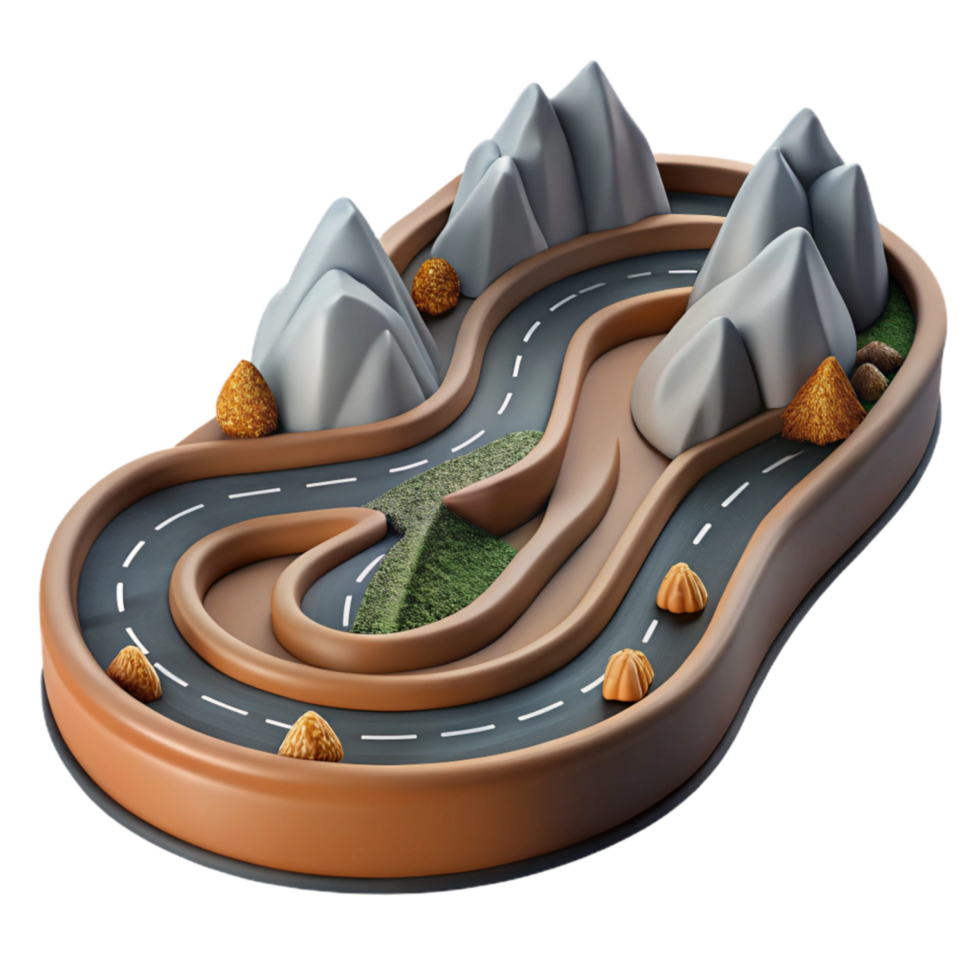stunning vintage High Angle View of Mountain Climber Cutout exclusive png