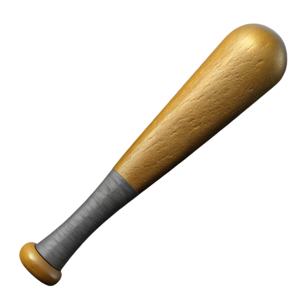 elegant contemporary High Contrast Baseball Bat Cutout original png