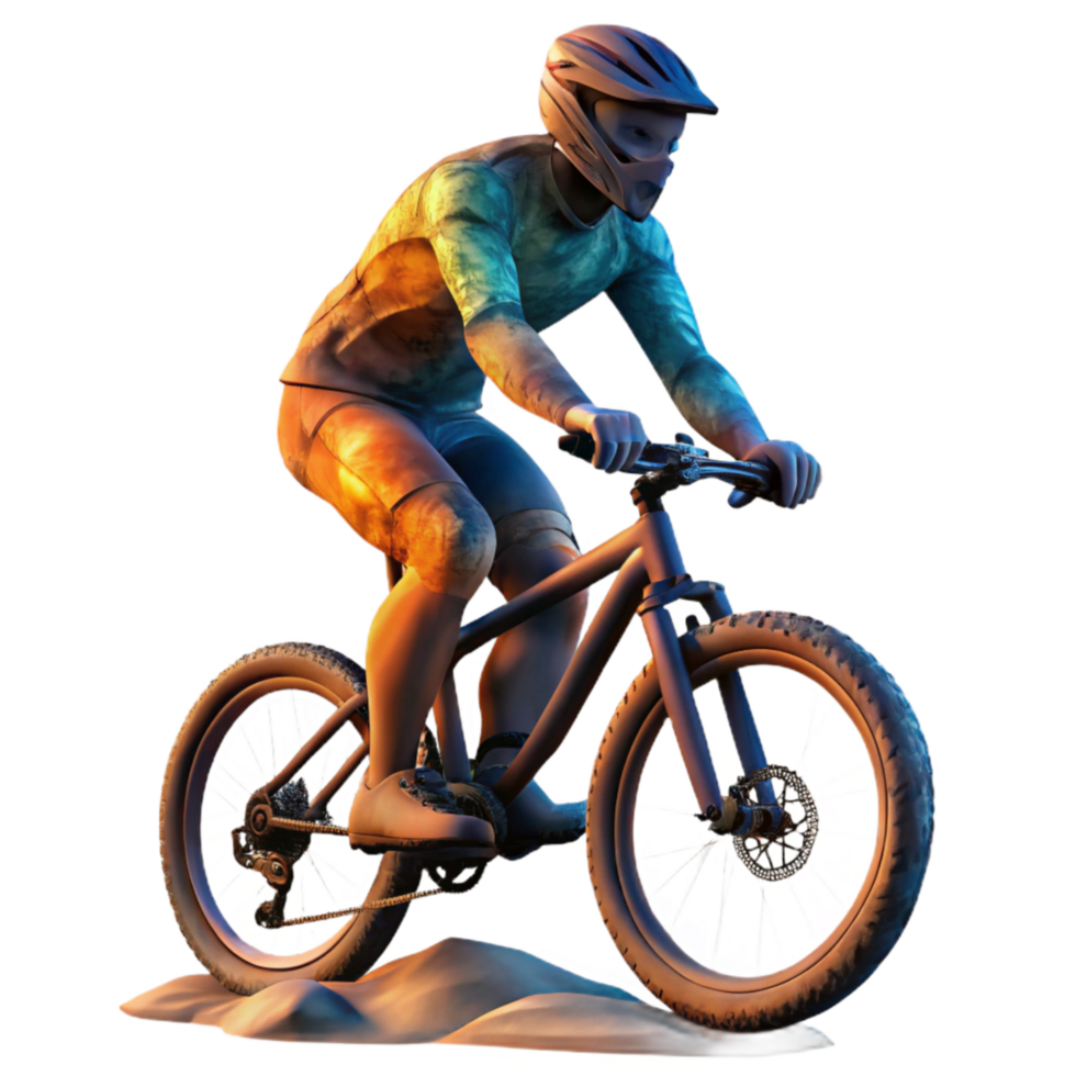 elegant rustic High Contrast Silhouette of Mountain Climber Transparent high quality png