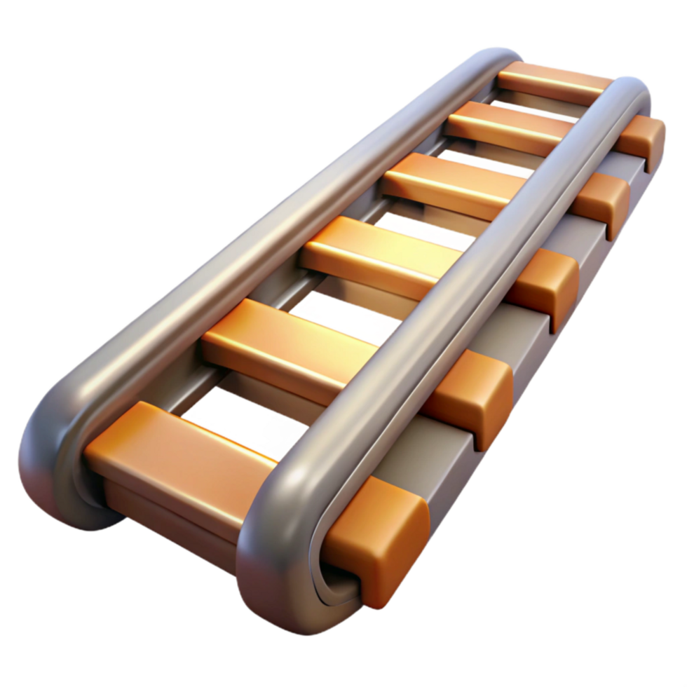 impressive minimalist High Speed Rail Track Detail Cutout genuine png