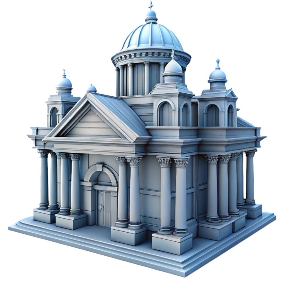 dramatic contemporary Historical Building Blueprint Cutout Detailed Plan genuine png