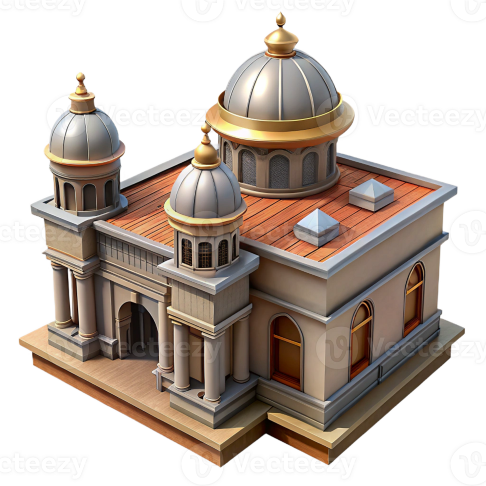 elegant vintage Historic Building Rooftop View Cityscape genuine png