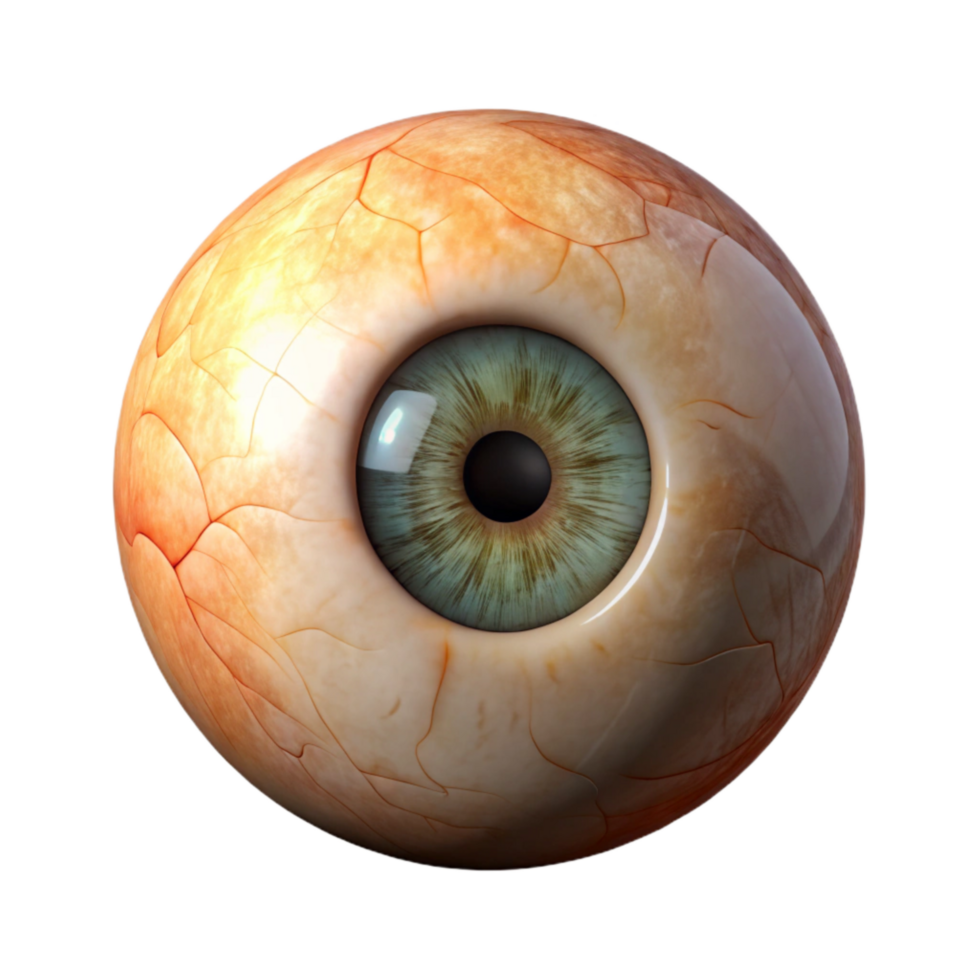 elegant vintage Human Eye Looking Up Transparent Background high quality png