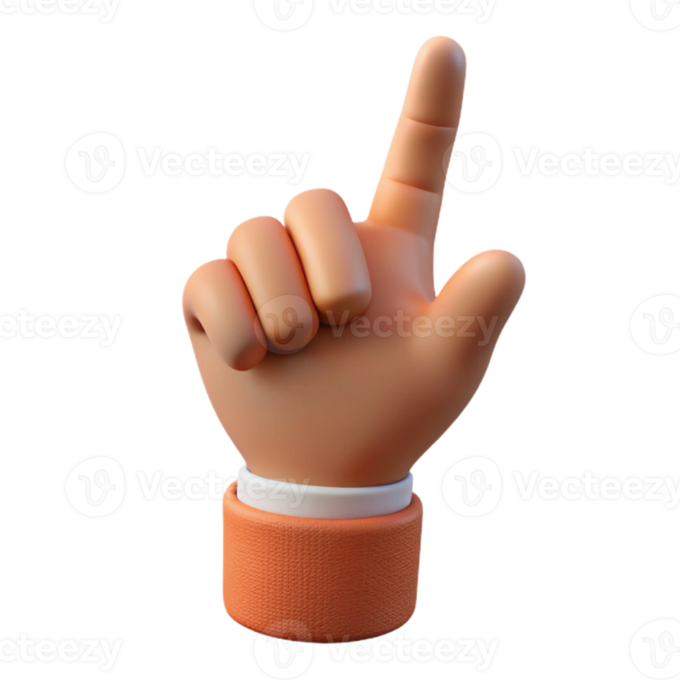 magnificent creative Human Hand Pointing Finger Up Transparent Background authentic png