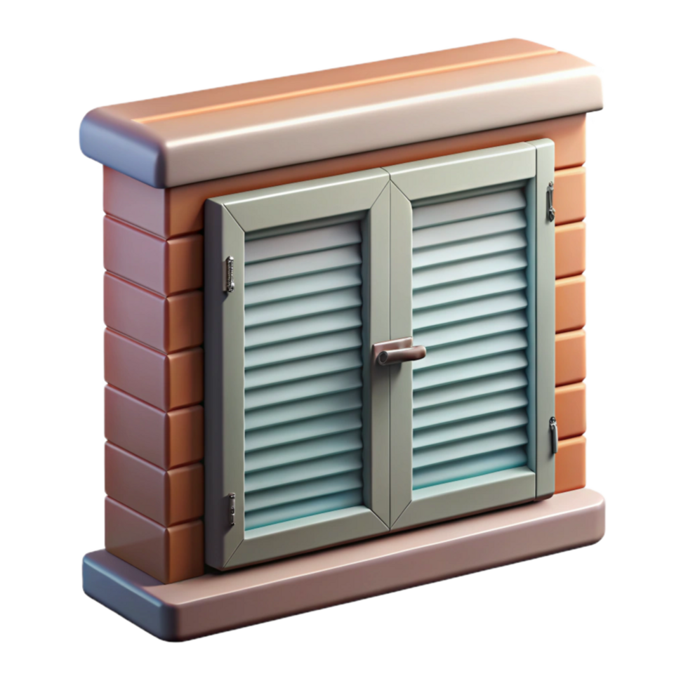 impressive classic Hurricane Shutters Closed Protecting Window Transparent Element genuine png