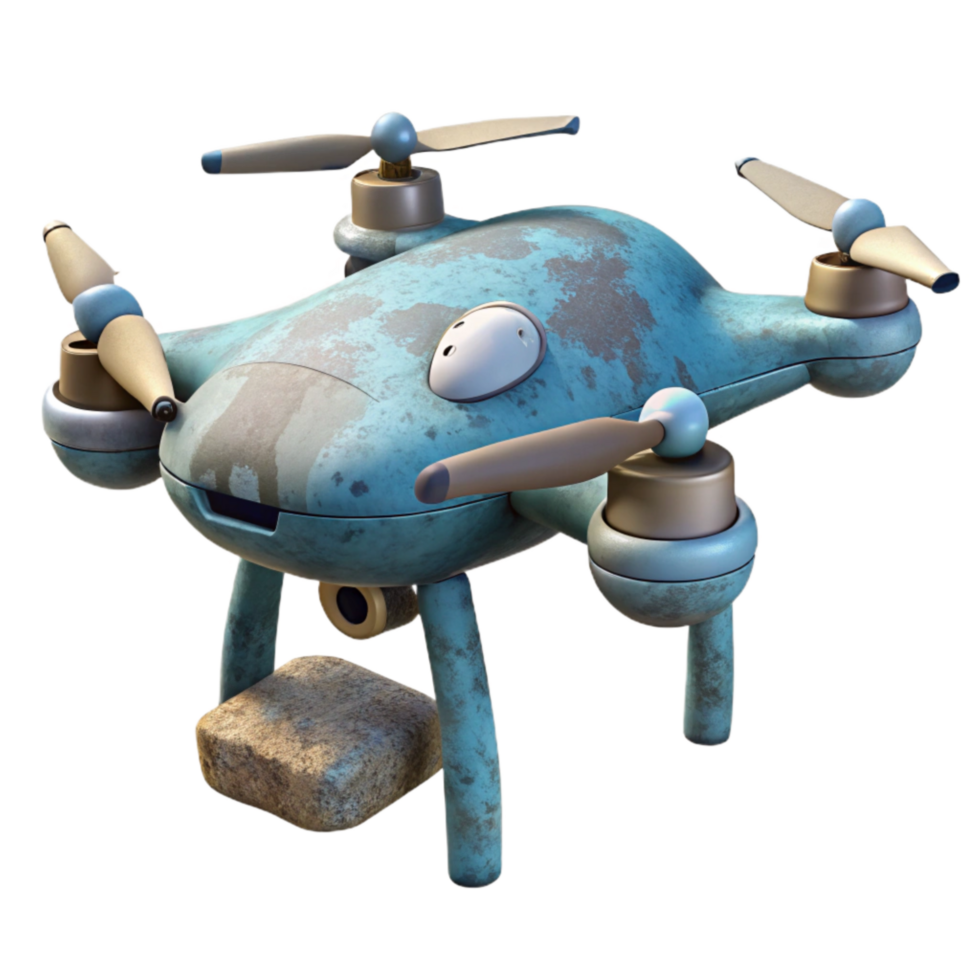 wonderful artistic Hydrographic Survey Drone Cutout original png