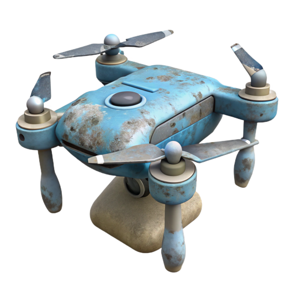 impressive minimalist Hydrographic Survey Drone Cutout detailed png