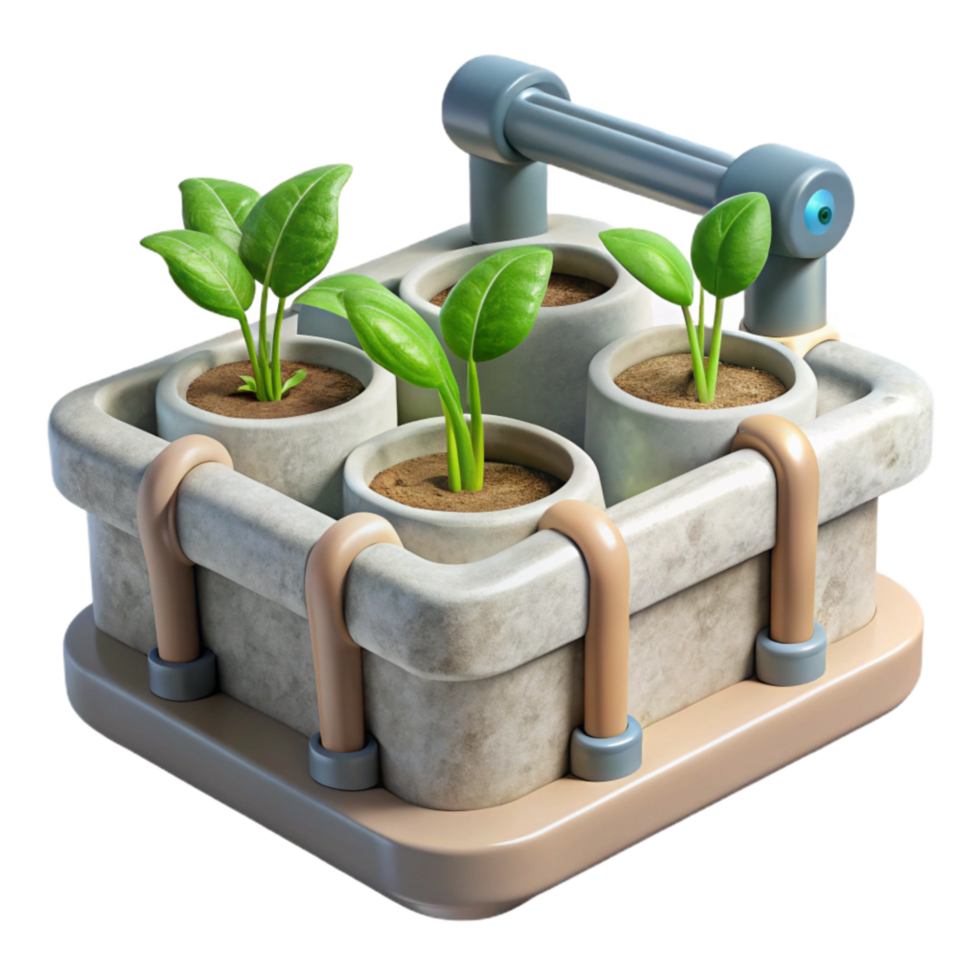 wonderful rustic Hydroponic System Nft Channels Transparent Background original png