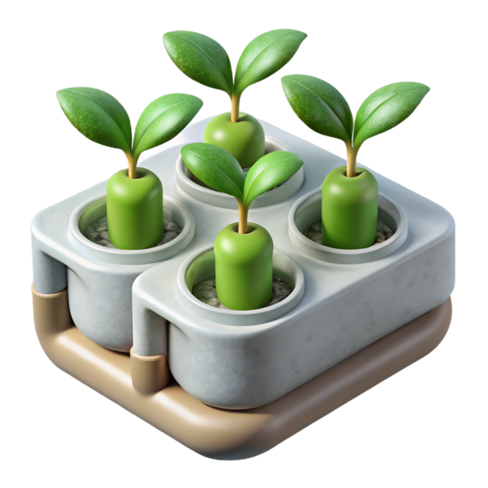 beautiful modern Hydroponic System Nft Channels Transparent Background high quality png