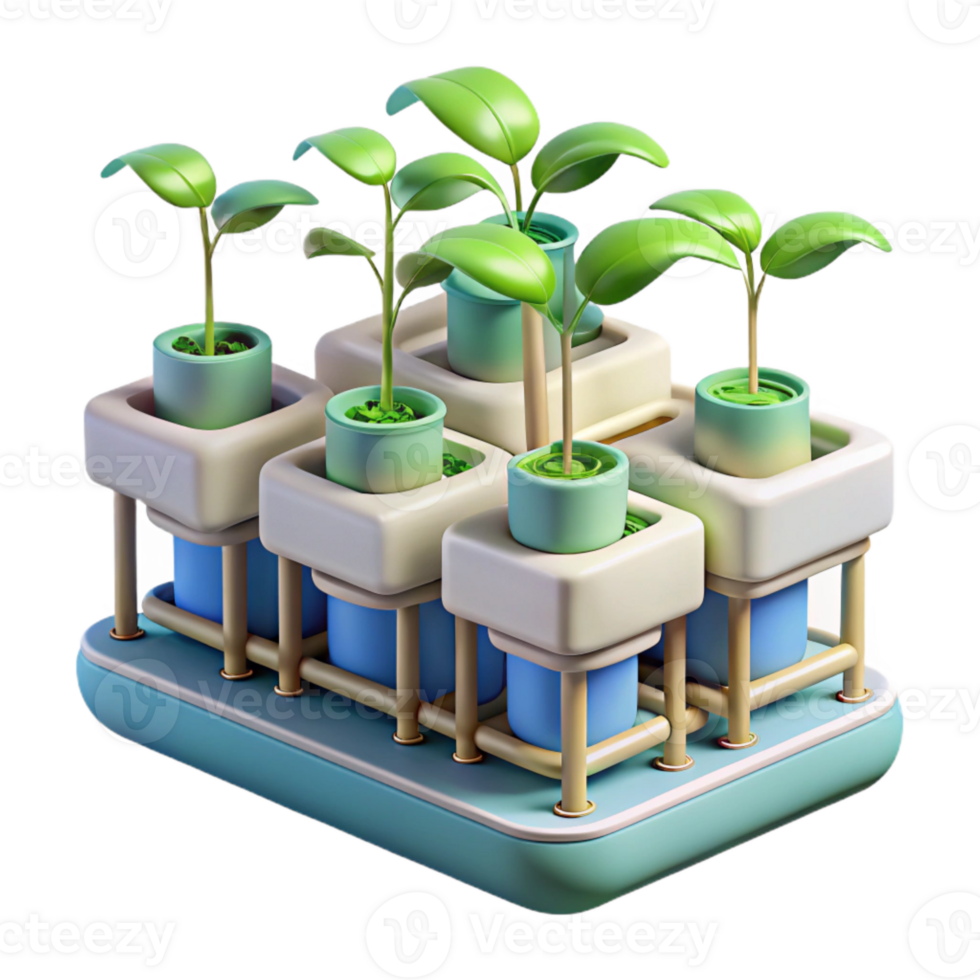 extraordinary creative Hydroponic System Nft Channels Transparent Background exclusive png