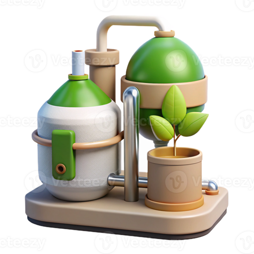 dramatic minimalist Hydroponic System Nutrient Solution Mixing Cutout high quality png