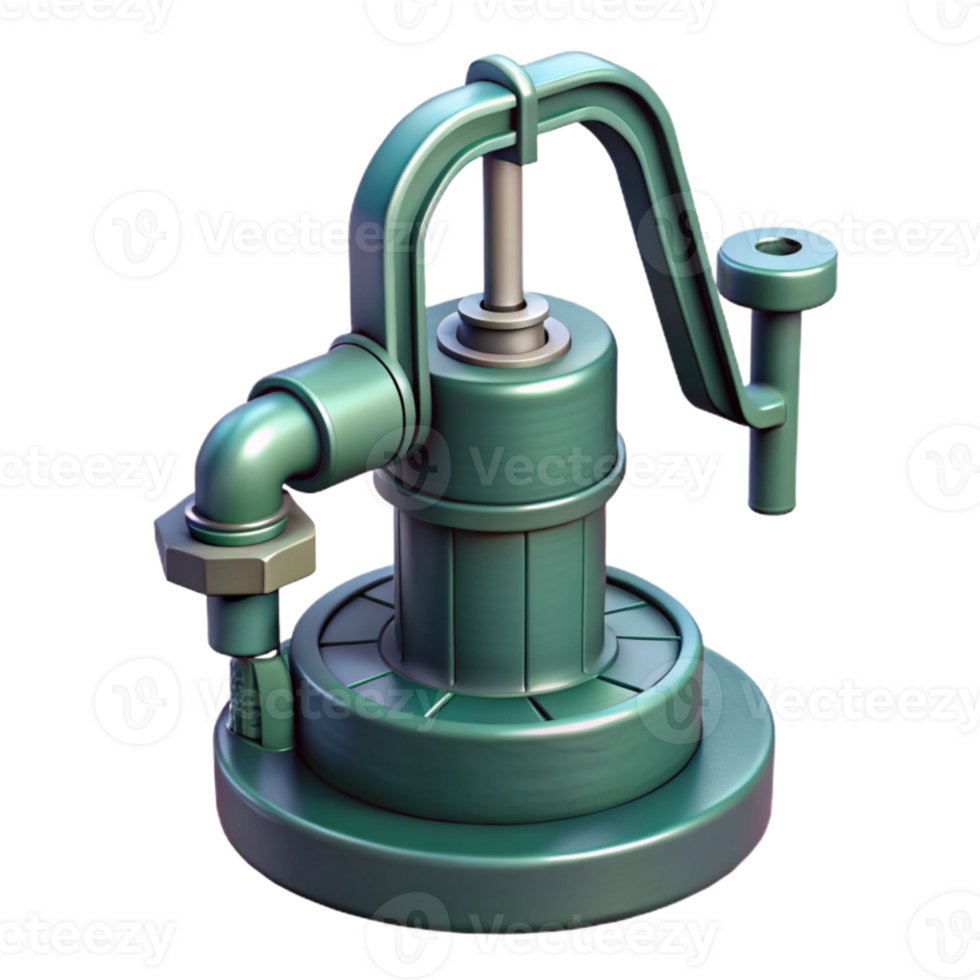 vibrant traditional Hydroponic System Water Pump Detail Cutout professional png