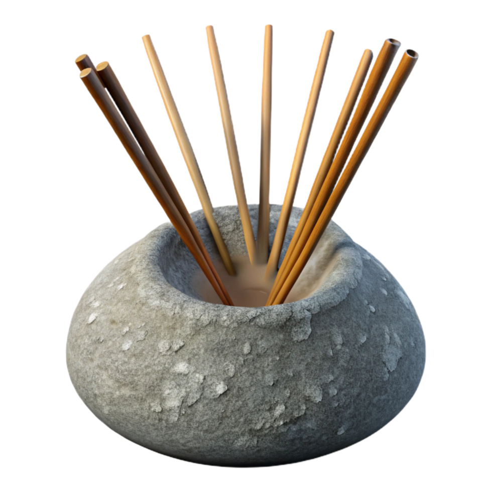 impressive traditional Incense Ash Gray Fine Texture Transparent Background original png
