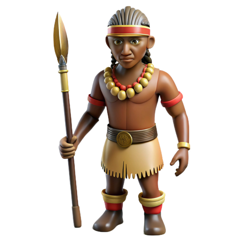 wonderful creative Indigenous Warrior Silhouette high resolution png