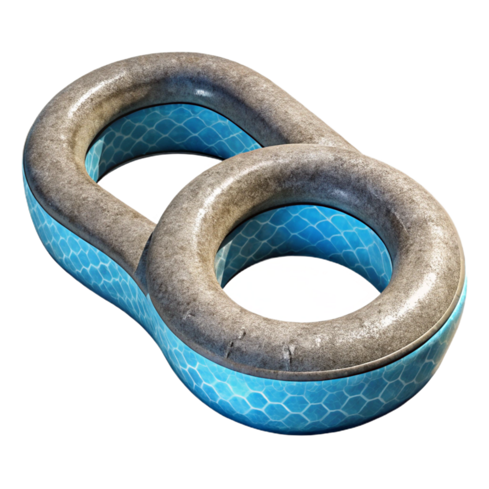 elegant classic Infinity Pool Edge Close Up Cutout professional png