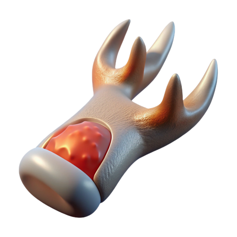 impressive traditional Injured Deer Hoof Close Up Transparent Background authentic png