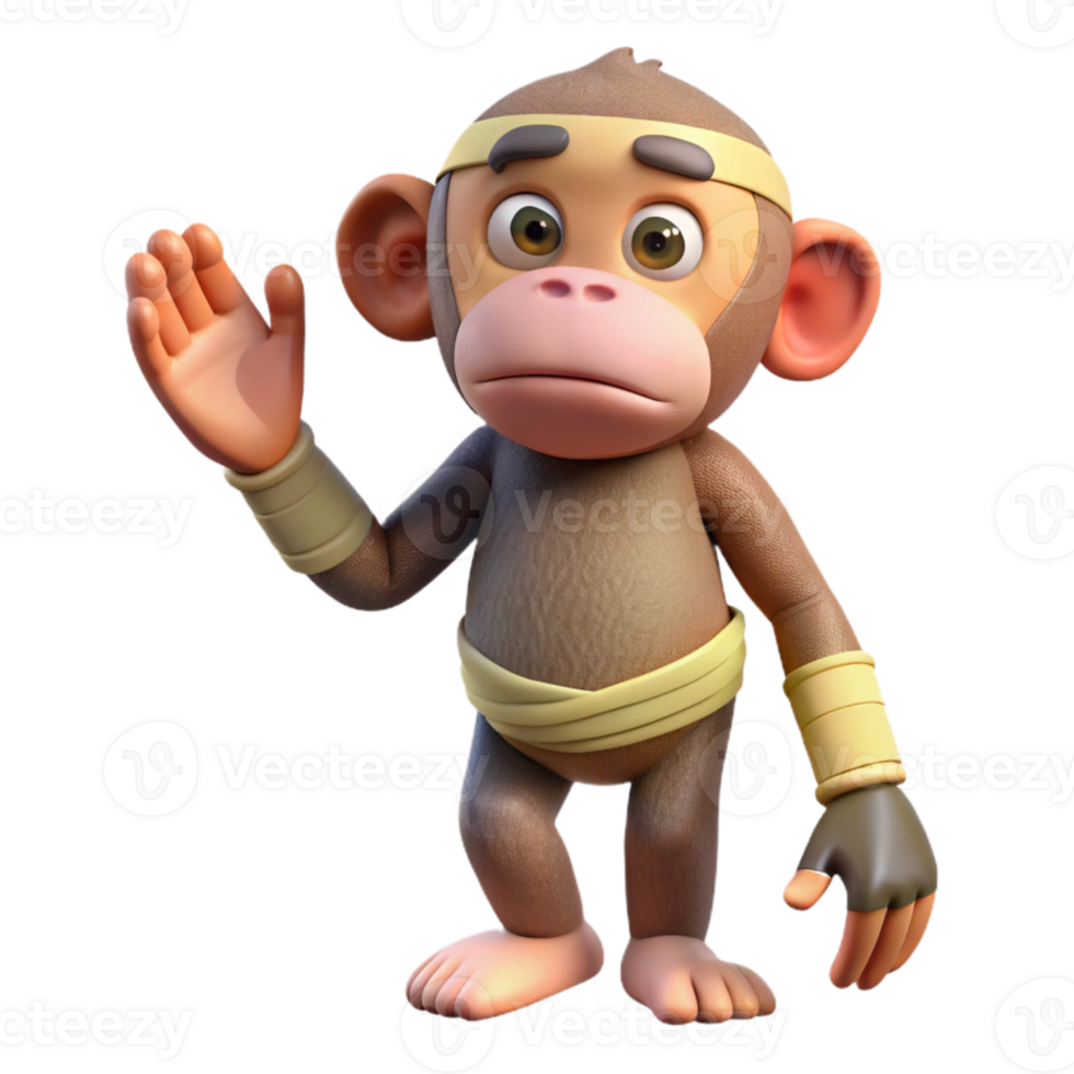 dramatic vintage Injured Monkey Hand Reaching Transparent genuine png
