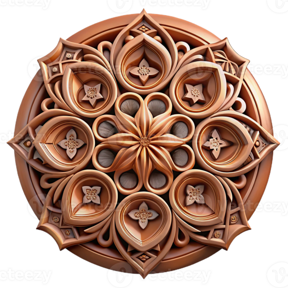 elegant vintage Intricate Carved Wood Detail Transparent Background high resolution png