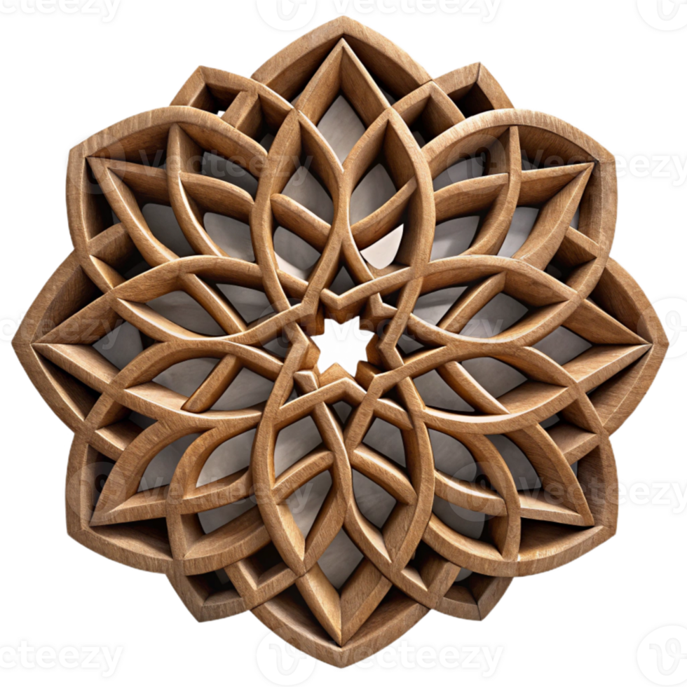 impressive contemporary Intricate Wood Lattice Design Cutout original png