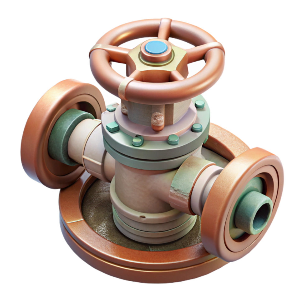 magnificent contemporary Irrigation System Sprinkler Top View Cutout detailed png