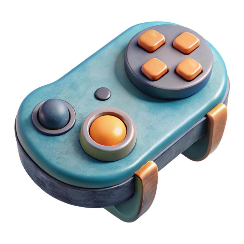 magnificent rustic Isometric Ar Controller with Trigger Button Cutout genuine png